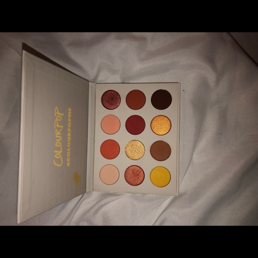 colourpop yes please cute af palette